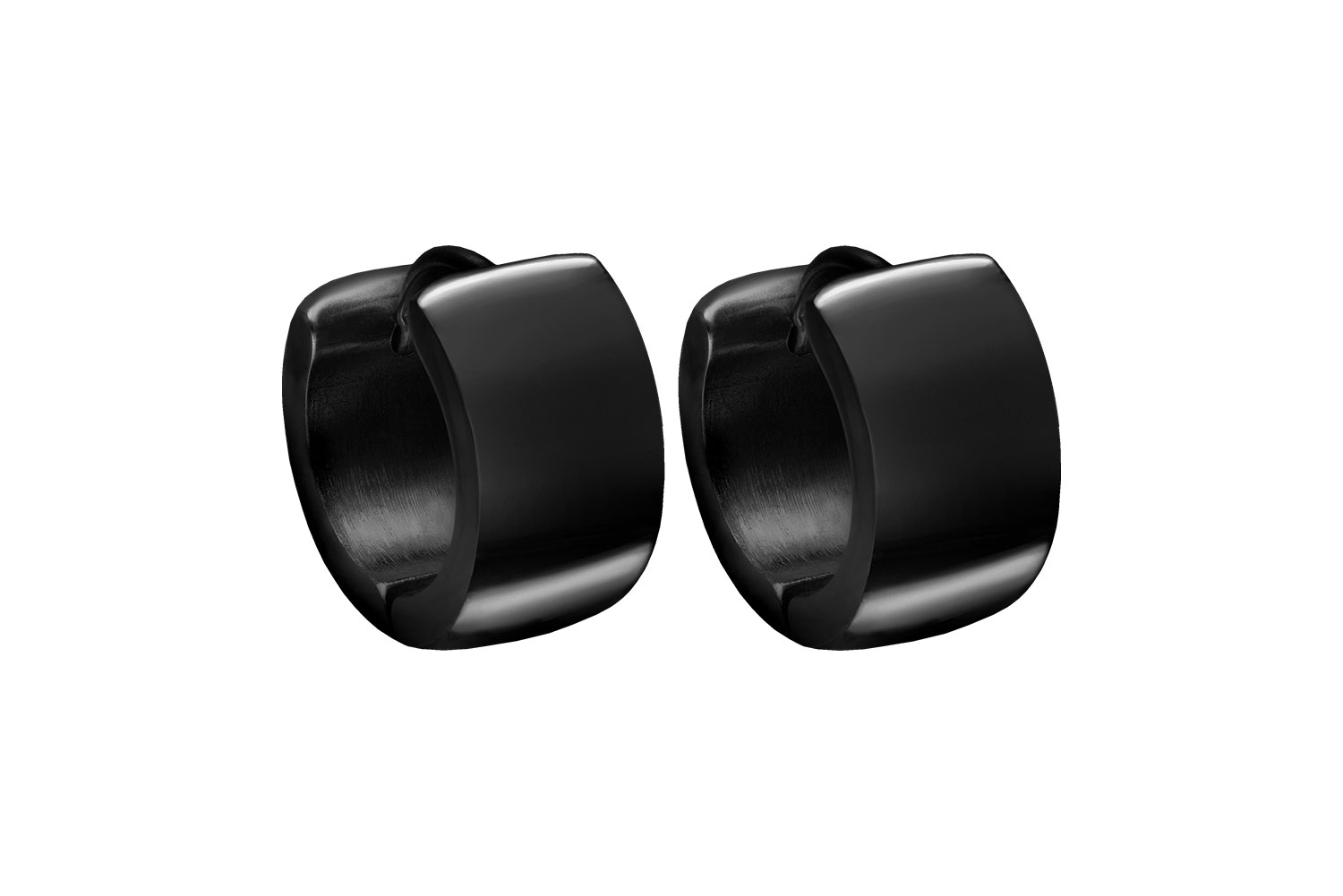 Chirurgenstahl Creolen ABGERUNDET von Piercingline